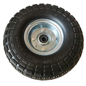 Neumático y Rueda de <span class=keywords><strong>10</strong></span> <span class=keywords><strong>Pulgadas</strong></span> 4.<span class=keywords><strong>10</strong></span>/3.50-4, Rueda de Espuma de Poliuretano <span class=keywords><strong>Antipinchazos</strong></span>, Rueda Sólida con Rodamientos de Bolas para Lavadora a Presión, Rueda de Carretilla Manual - Product Image 2