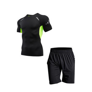 Ensemble de course personnalisé pour femmes en gros - Haut de compression extensible à séchage rapide et leggings 3 pièces pour l'entraînement en salle, le football, le basketball OEM - Product Image 5