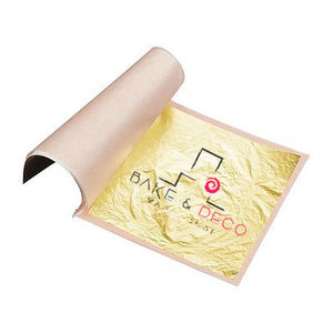 24K genuino morbido per fogli di foglia d'oro commestibili ingredienti per la decorazione di prodotti da forno sani e lussuosi - Product Image 3