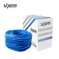Câble Ethernet SIPU 2026 en cuivre pur CAT6 305M blindé UTP FTP SFTP pour communication réseau LAN