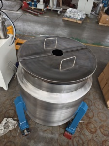 Máy phân tán 55Kw tốc độ cao với các thành phần lõi chân không bao gồm ổ trục động cơ bơm để xử lý hóa chất - Product Image 5