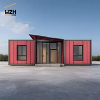 Maison Conteneur Extensible Préfabriquée de 20 Pieds et 40 Pieds avec Panneau Sandwich en Acier pour Bureau et Cour – Maison Portable à Vendre
