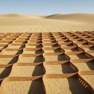 Géocell HDPE 50mm-300mm Écologique pour la Végétalisation des Pentes, les Murs de Soutènement et la Protection des Rives Fluviales - Product Image 6