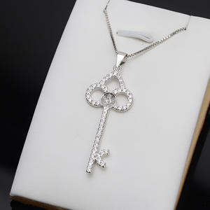 Colgante de Plata S925 Wenchi con Perla 6-7 mm para Mujer, Accesorios de Joyería DIY de Moda, Componente Semiterminado - Modelo 733 14270 - Product Image 3