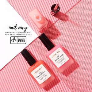 SAGALAGA Séchage Rapide Fortifiant Des Ongles Réparation Mince Ongles Craquelés 15ml Marque Privée Naturel Rose Français Blanc Vernis À Ongles - Product Image 3