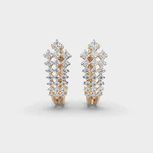 Classic Diamond <b>Stud</b> <b>Earrings</b> 925 Sterling <b>Silver</b> Stylish Fine Jewelry for Wedding Party Daily Wear Fashion - Product Image 3
