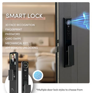 OUNA <span class=keywords><strong>Porte</strong></span> <span class=keywords><strong>d</strong></span>'entrée pivotante en verre à faible émissivité et en aluminium, design moderne et résistant, pour <span class=keywords><strong>porte</strong></span> <span class=keywords><strong>d</strong></span>'entrée principale de résidence - Product Image 6