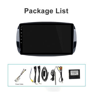 9 ''Android Autoradio Carplay Android Auto GPS <span class=keywords><strong>RDS</strong></span> HIFI-Unterstützung AHD Cam für Mercedes-Benz Smart 2016 Multimedia Video Stereo - Product Image 6