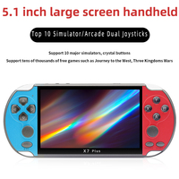 Console de jeu classique Topleo Mini X7, console de jeu vidéo pour enfants, lecteur de jeux 4k, console de jeu rétro portable, console de jeu portable