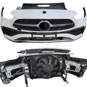 Kit carrosserie pare-chocs avant pour Mercedes Benz <span class=keywords><strong>W206</strong></span>, vente chaude, pour C200 C300, accessoires de voiture, pièces automobiles - Product Image 2