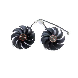พัดลม4PIN กราฟิกการ์ด95มม. CF1015H12D/FD10015M12D สำหรับไพลิน RX <span class=keywords><strong>5600</strong></span> <span class=keywords><strong>XT</strong></span> 6G D6รุ่นแพลทินัม OC GPU อะไหล่ - Product Image 4