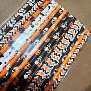 Pailles en papier personnalisées à bas prix, nouvelles arrivées, prix d'usine, pailles en papier couleur or - Product Image 5