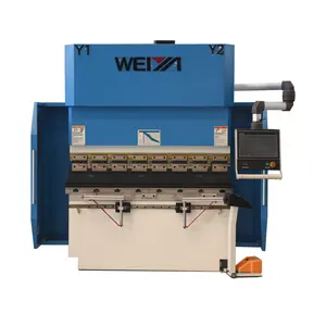 E21 Controller 50t 1600 Hydraulic Machine For Iron Steel 3+1 Axis Cnc Steel Bending Small Press Brake