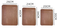Old Carpenter Massives Professionelles Holz-Steakbrett aus Böhmischer Eiche, Umweltfreundliches Sterilisations-BBQ-Fleisch-Servier- und Schneidebrett