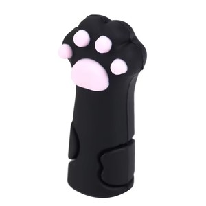 Cuticle Nipper Cat Paw Protective Cover Sleeve Set Dead Skin Tweezers Nail Scissors <b>Cap</b> Pedicure Tool Nipper Cover Sleeve - Product Image 5