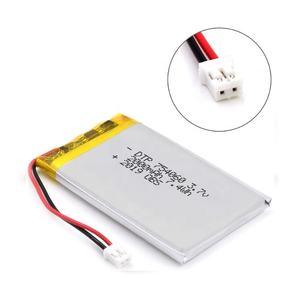 사용자 정의 NMC 셀 801525 230mAh 532929 501922 3.7V 이온 리튬 배터리 754060 2000mAh LiPo 배터리 7.4V - Product Image 2