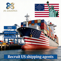 Agent maritime, logistique de livraison, prix des conteneurs FBA vers les États-Unis, port d'entreposage de Houston
