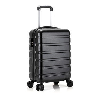 Lucky Club 20 pouces en cuir PC bagages valise universelle Spinner <span class=keywords><strong>roulette</strong></span> cadre en aluminium fermeture homme femme valise Options - Product Image 4