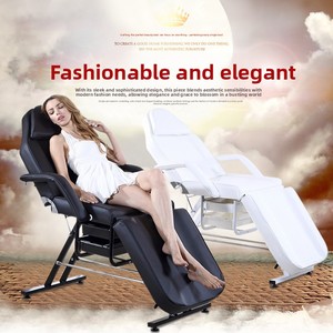 Cama Plegable de Metal para Masajes, Fisioterapia, Tatuajes y Bordados, para <span class=keywords><strong>Medicina</strong></span> Tradicional China, Cuidado de la Salud y Belleza - Product Image 2