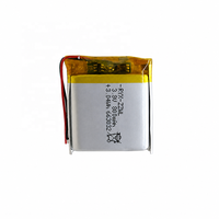 Batterie Li-Po rechargeable personnalisée 2600mah 550mah 1000mah 1800mah 300mah, pack de batteries au lithium polymère 4.35V, cellule de batterie 3.8v 5200mah