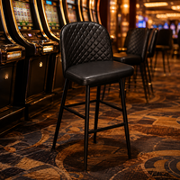 Fauteuil de jeu premium SUCCESSOR pour machine de casino, sièges en cuir de luxe avec base en métal robuste