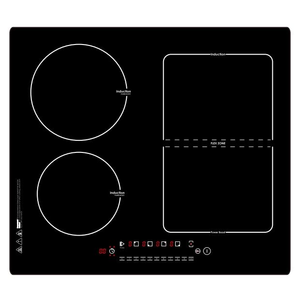 Meilleures ventes - Cuisinière <span class=keywords><strong>hybride</strong></span> 6800W à 4 brûleurs, plaque de cuisson à induction intégrée électrique pour hôtel, camping-car - Product Image 1