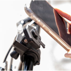 Eject <b>Mobile</b> <b>Phone</b> <b>Holder</b> Flexible ABS Material Clip Fix Mount 4-7 Inch Custom Packaging High Quality Black Gift - Product Image 5