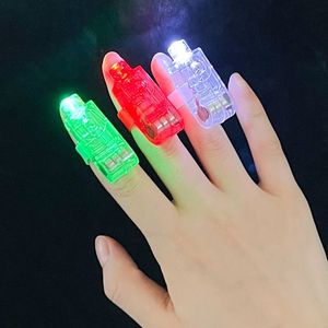 Led Finger Light Colorful <b>Illuminated</b> Ring Light For Party Toy Plastic Material - Product Image 4