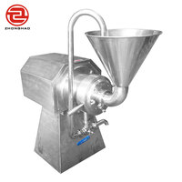 Moulin à collot sanitaire en acier inoxydable, avec cellules horizontales, pour aliments, Tahini, beurre des cacahuètes, appareil broyeur pour viande