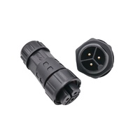 Soudure/Vis Cosse 3PIN AC Power Plug M20 Assemblage Panneau Type 15A Mâle Femelle Adaptateur Étanche IP68 Éclairage Câble Connecteur