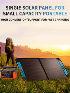 Intenergy 2 Faltbares und tragbares Glass olar panel 100W Für tragbare Solaranlage - Product Image 6