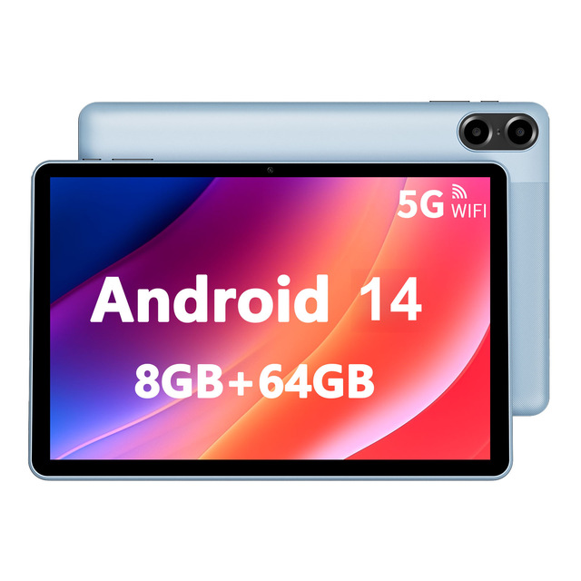 10.1Inch Android 14 Multi Function Tablet Pc Octa Core 8GB+64GB Storage 6000mah  Ips Screen Gps Navigation