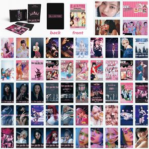 ขายส่งการ์ด Lomo อัลบั้ม Kpop How You Like That จำนวน 55 ชิ้น/ชุด ของเจนนี่และโรส การ์ดภาพถ่าย HD โปสการ์ด ของขวัญ - Product Image 2