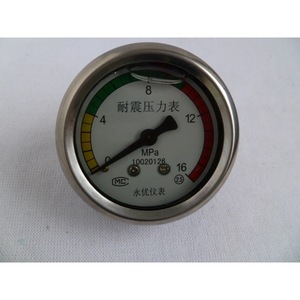 Analog Pressure <b>Gauge</b> 0-16 Mpa Shock Resistant For Cleaning Machine External <b>Thread</b> Connection - Product Image 2