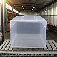 Boîte transparente anti-poussière en LDPE personnalisable T1017D, recyclable, étanche, réutilisable, en plastique, pour ordinateur, haut-parleurs, écouteurs