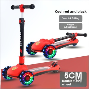 Patinete Infantil Plegable con Ruedas Luminosas para Niños y Niñas de 1 a 8 Años, Venta al por Mayor - Product Image 4