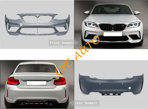 Kit carrosserie matériau PP F87 M2 <span class=keywords><strong>CS</strong></span> look Pare-chocs avant Pare-chocs arrière Jupes latérales pour BMW Série 2 F22 F23 bodykit - Product Image 4