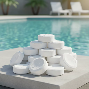 Seau de <span class=keywords><strong>chlore</strong></span> à dissolution lente pour <span class=keywords><strong>piscine</strong></span>, 3 pouces, qualité industrielle - Product Image 3