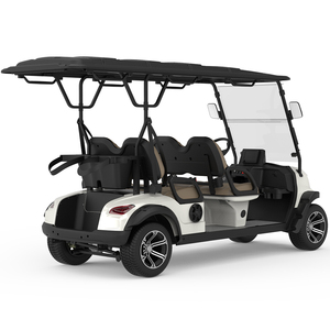 Voiturettes de golf alimentées au lithium Borcart, voiturette de golf électrique de chasse au lithium, voiture de club à châssis bas à vendre - Product Image 3