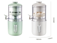 Blender Portabel Multifungsi Mini Elektrik untuk Jus Jeruk, Cold Press, USB Rechargeable, Tahan Air, untuk Luar Ruangan, Hotel, Rumah Tangga