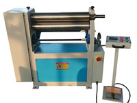 Machine à rouler manuelle multifonctionnelle électrique pour tôles métalliques, à 3 rouleaux, à vendre