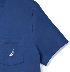<span class=keywords><strong>เสื้อ</strong></span>ยืดผู้ชายทรงคลาสสิคแบบวินเทจสีพื้นมีกระเป๋า - Product Image 5