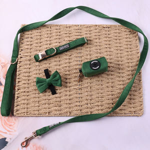 Okeypets, venta al por mayor, correa para perro con logotipo privado personalizado de terciopelo colorido con gancho de Metal para entrenar, caminar y correr - Product Image 5