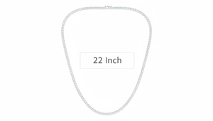 Elegante Collar de Tenis Minimalista con Diamantes para Mujer, Joyería Fina de Lujo con Brillantes Detalles de Diamantes para Fiestas y Vestidos de Novia - Product Image 2