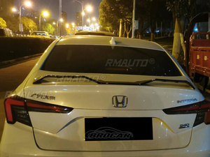 สปอยเลอร์หลังสำหรับ Honda Integra ปี 2022 2023 คุณภาพสูง ผลิตจากพลาสติก ABS สีดำเงา ไม่ทำสี สำหรับติดตั้งท้ายรถ - Product Image 6