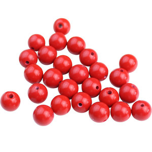 Cinnabar Loose Beads Round <b>Red</b> 6mm 8mm 10mm 12mm 14mm For DIY Jewelry Making Buddhist Prayer Beads Necklaces <b>Bracelets</b> - Product Image 5