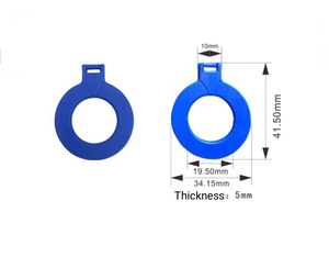 Porte-clés RFID étanche en ABS 13,56 MHz, carte-clé étanche pour l'accès sécurisé - Product Image 5