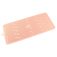 Petit tapis de séchage en silicone antidérapant de haute qualité résistant à la chaleur pour le comptoir de cuisine