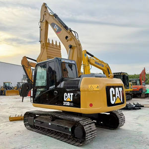 Excavatrice sur chenilles hydraulique d'occasion de 13 tonnes, modèle Cat 313E, excavatrice de taille moyenne, Cat 310, 313, 308, 307, moteur d'origine japonais, en vente - Product Image 1