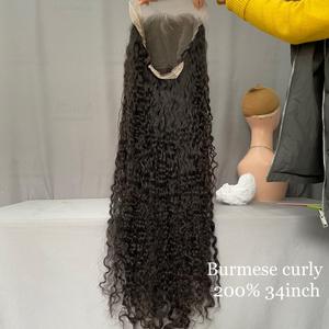 Perruque Lace Frontale HD 13x6 en Cheveux Vierges, Densité 180%, Couleur Naturelle, Pré-épilée avec Baby Hair, 20-40 Pouces - Product Image 5